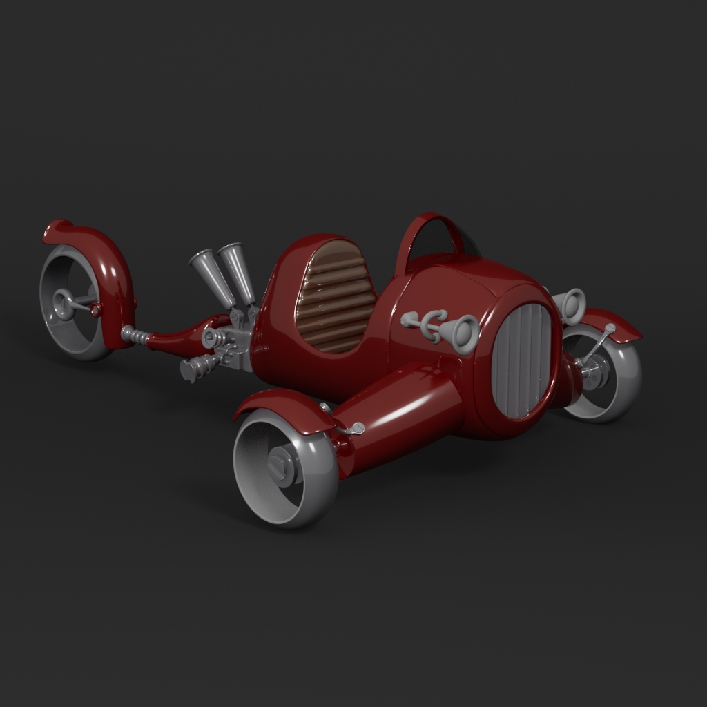 Cat Car - 3D Model